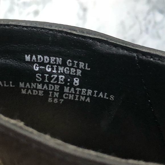 Madden girl booties black heel size 8 - Picture 6 of 8